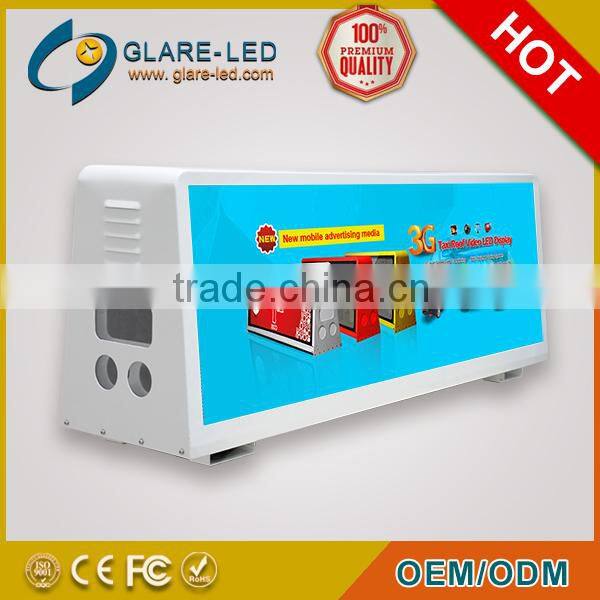 P5 outdoor mobile led billboard and Car roof LED display from Shenzhen Glare-LED