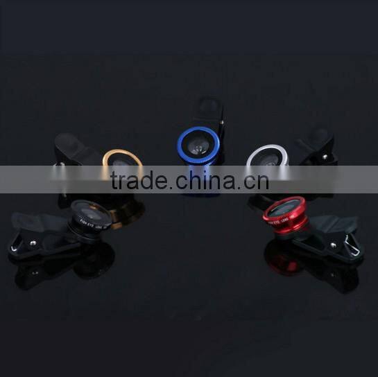 Popular 3 in 1 phone camera photo mobile phone lenses