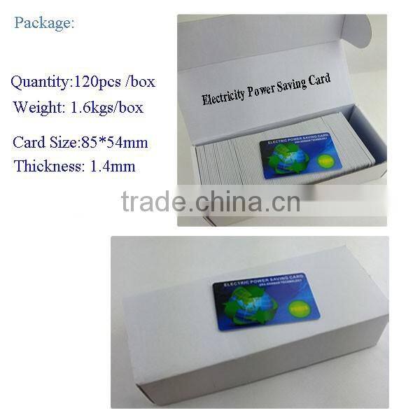 2016 new arrival bio energy saver card