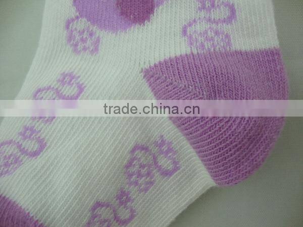 GSB-41 Haining manufacture bulk colorful new design cotton socks baby