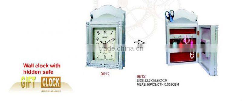 Unique Gift Ideas Cheap Watches Quartz Clock With Hidden Safe