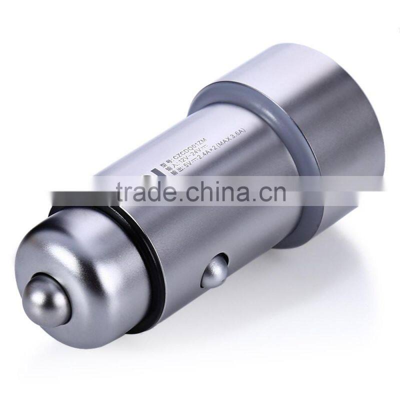 Original Xiaomi Car Charger Dual USB Car-Charger Fast Charging Quick Charge Car Chargers Competiable with Most Phones Tablet PC