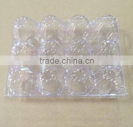 recyclable 6 plastic egg carton