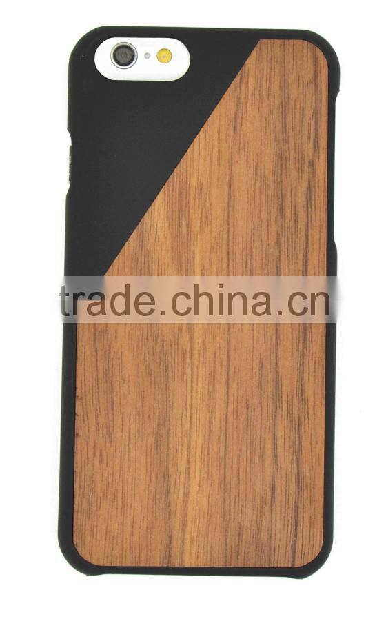 MOBILE PHONE CASE CUSTOMIZED in natural solid wood finish
