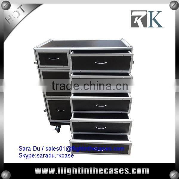Professional Drawer Flight Case with 8 Drawers