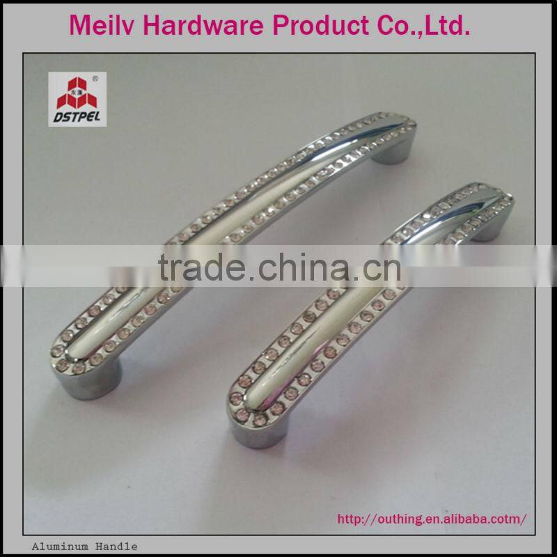 Good selling fancy crystal furniture handles MEILV HARDWARE