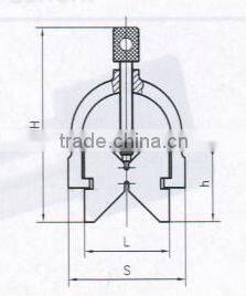 Type A V-block and clamp set