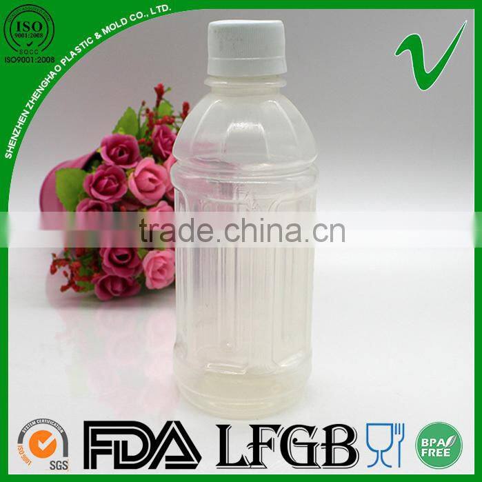 250ml cylinder squeeze PP Hot filled plastic bottle for liquid packaging