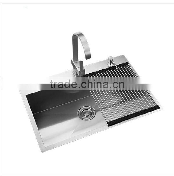 Luxury kitchen ware kitchen sink, stainless steel kitchen sink, hand made sink