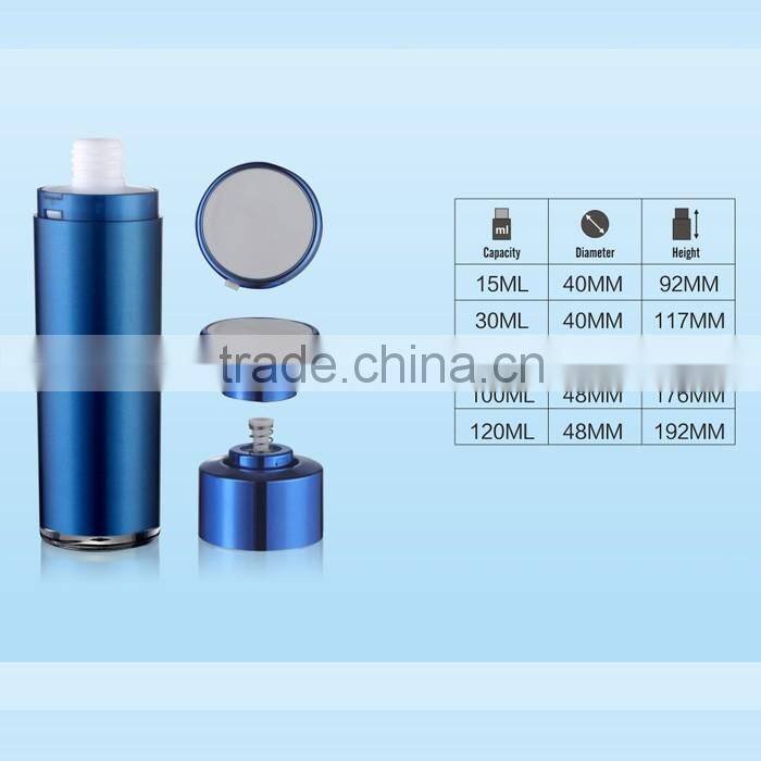 WY0209A 2016new San airless botlle, airless lotion bottle,airless cosmetic bottle
