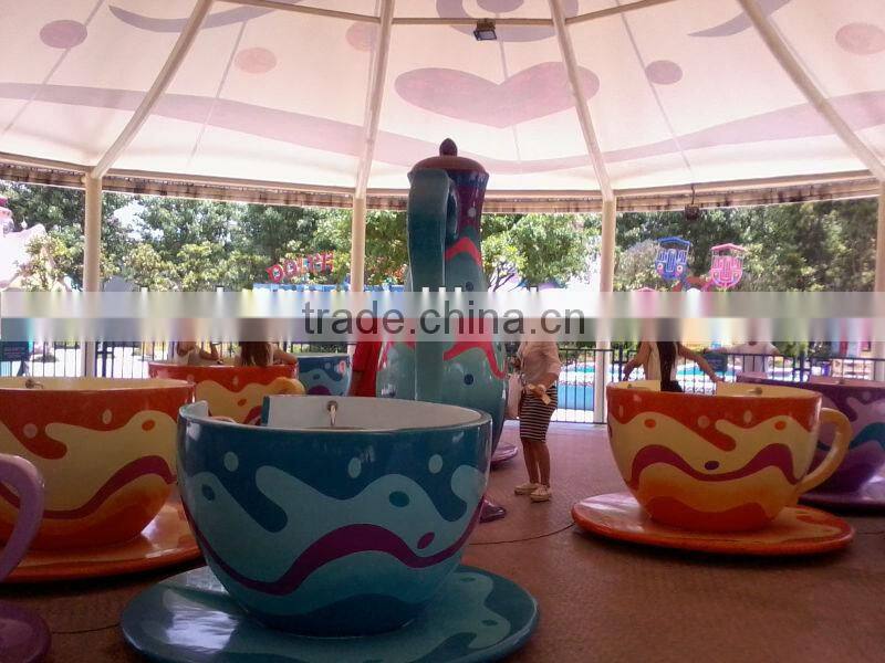 Attractive Amusement Park Equipment coffee cup rides