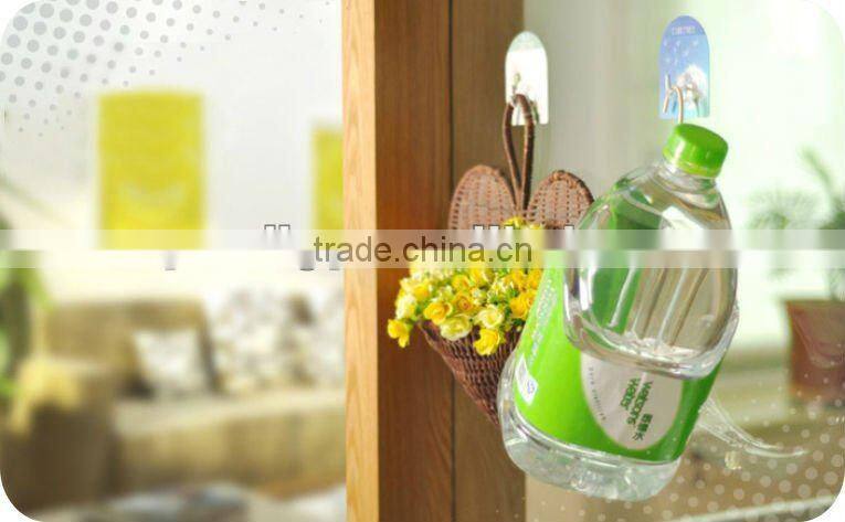 Reusable colourful printing reusable silicon adhesive hook