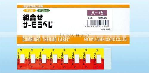 Heat check label for electrical tools security maintenance/Waterproof, Outdoor use OK