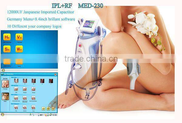 medical apparatus rf facial treatment machine FDA IPL&RF device