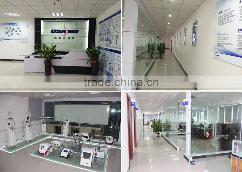 Professional Microcurrent Beauty Salon Equipment With Cavitation Vacuum RF Handles