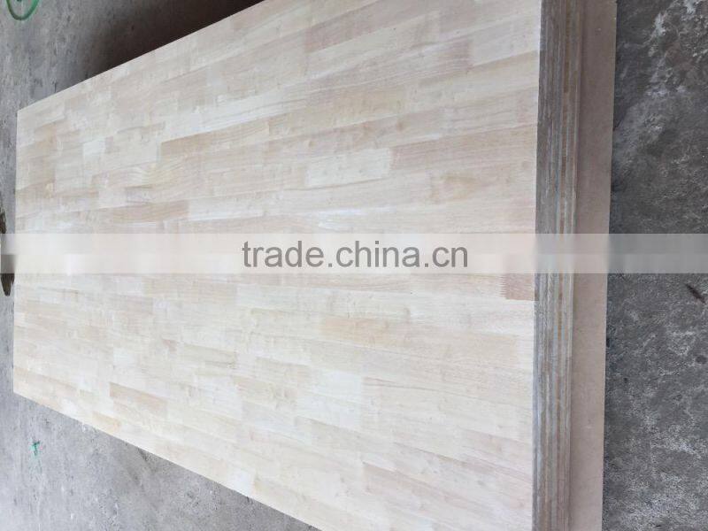 Rubber wood finger joint board/Rubber glued laminated timber