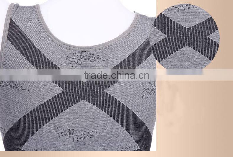 Gray Color Eco-Friendly Sexy Women's Natural Bamboo Charcoal Slimming Body Shaper X-XL OR XXL-XXXL