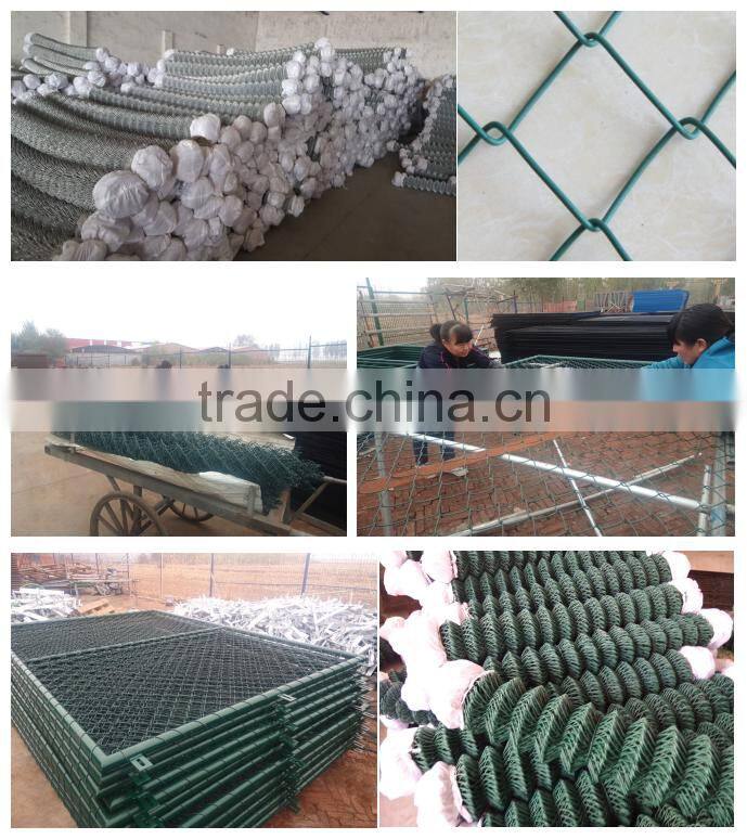 Direct factory cheap used chain link fence for sale/chain link fence weight factory