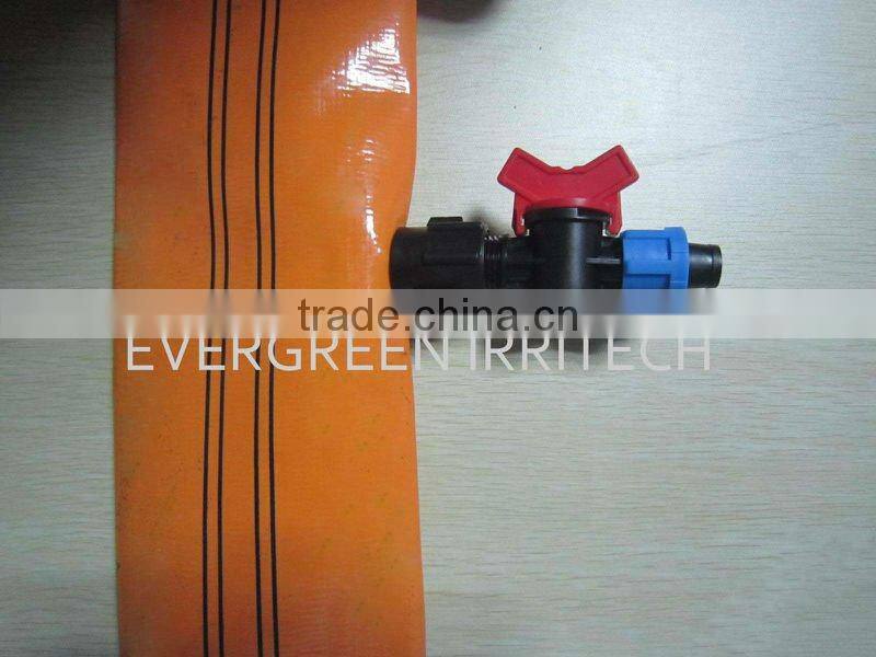 Green PVC Rubber Layflat Hose