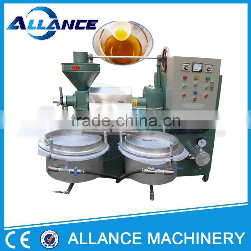 Best quality ALLANCE 6YL-100A Stainless Steel Household Electric Oil Press Machine Small Oil Press Machine