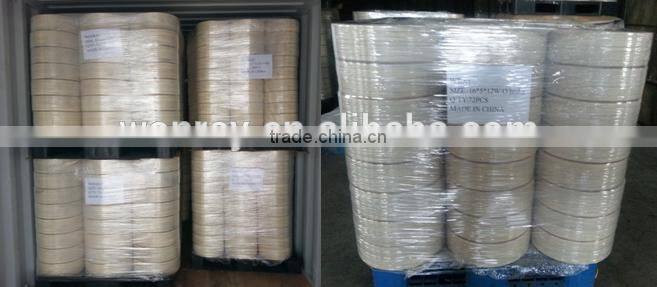 cheap jlg non marking solid rubber wheel 323x100 with part number 2915012