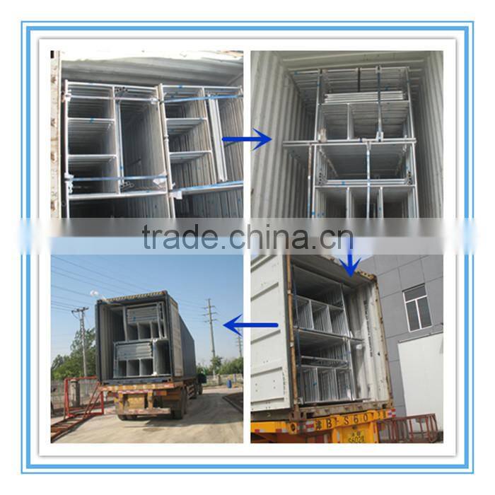 Galvanized Steel Ladder Scaffolding For Sale
