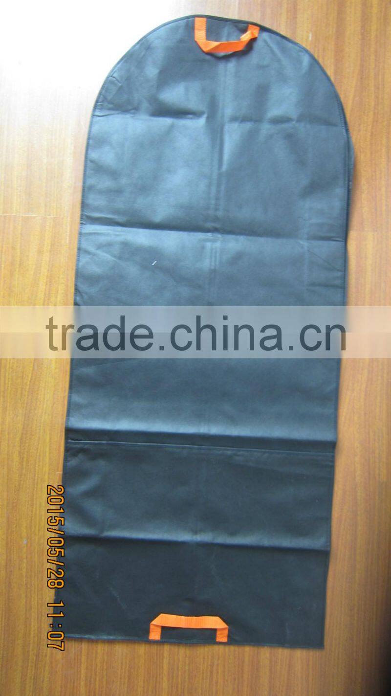 2016 customized garment bags with pockets,cloth garment bag,uniform garment bag