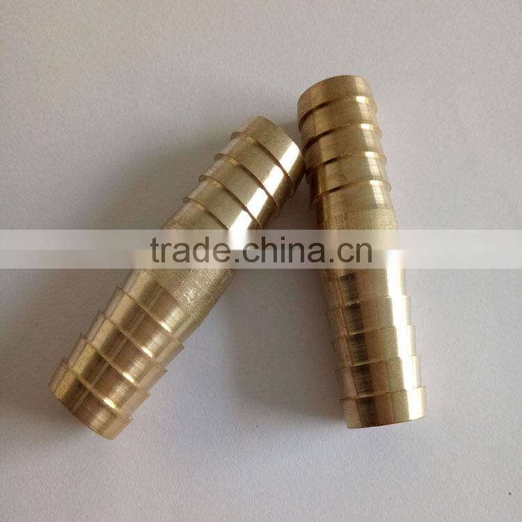 brass reducing straight hose barb fitting