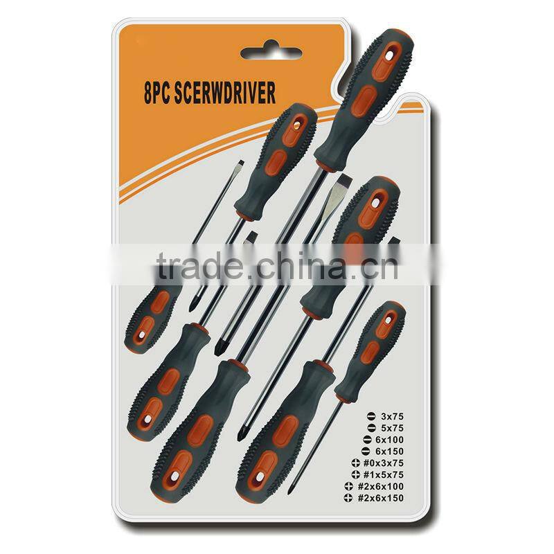 Professional Magnetic Screwdrivers With PP-TPR Handle
