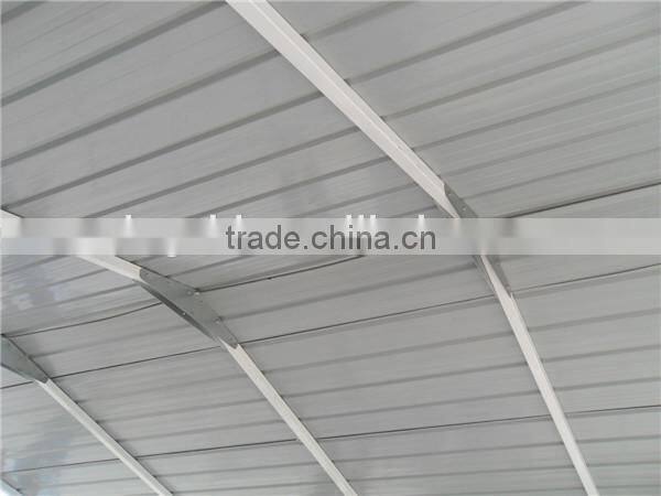 new-style metal car shelters