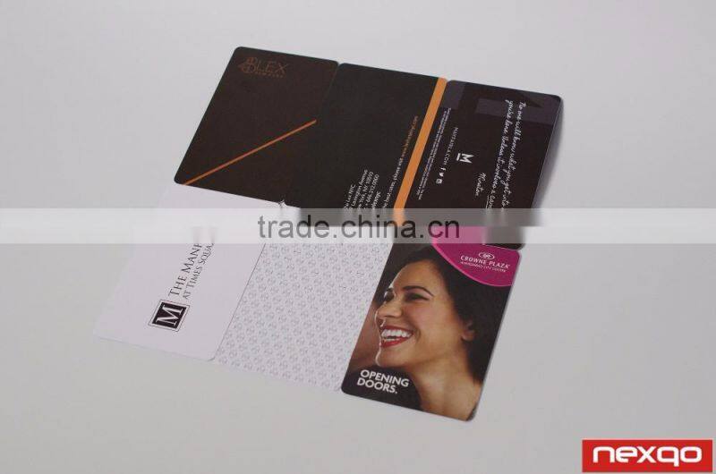 Offest printing plastic MIFARE Plus 2K rfid card key