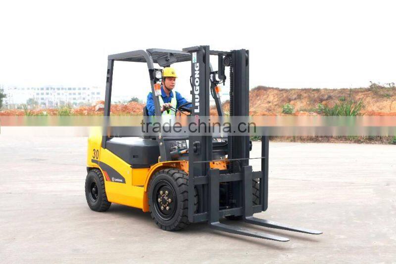 3 ton Chinese Diesel Xinchai 4D27G31 Engine LIUGONG CPCD30 Small Forklift for Sale