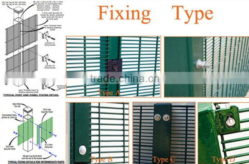 home security system garrison fence with professional manufactory