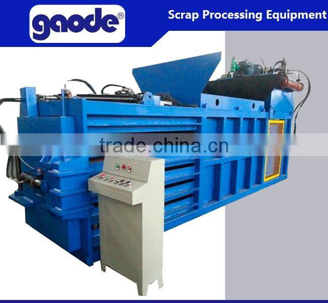 630KN Mini Hydraulic Scrap Metal Baler Machine