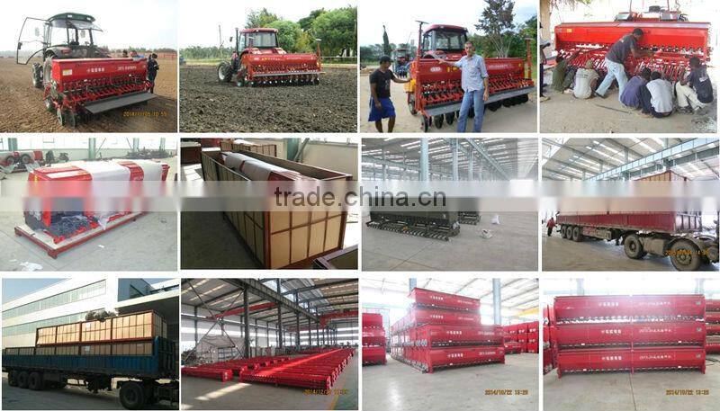 4 wheel tractor drill seeder