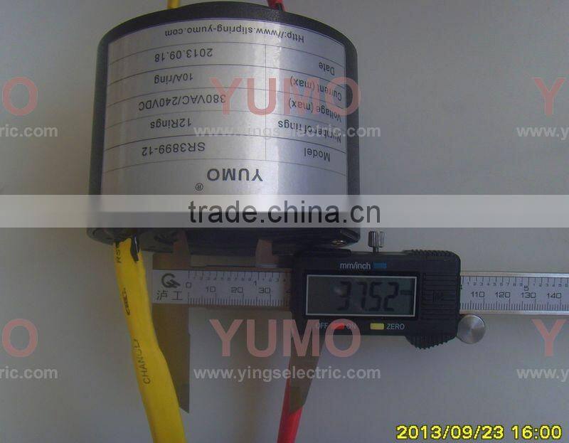 SR3899-12 through bore slip ring 12 rings