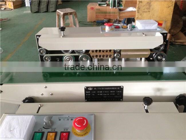 Widely used aluminium foil bags heating sealing machine price