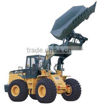 shopping wheel loader JGM755C with side dump bucket