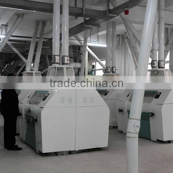 2014 30 ton per day wheat flour machine price for grade flour