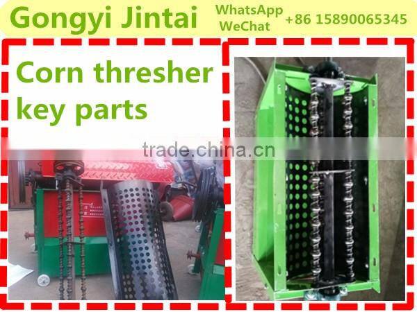 South Korea best sell soybean sorghum millet maize thresher automatic small home sweet corn husker