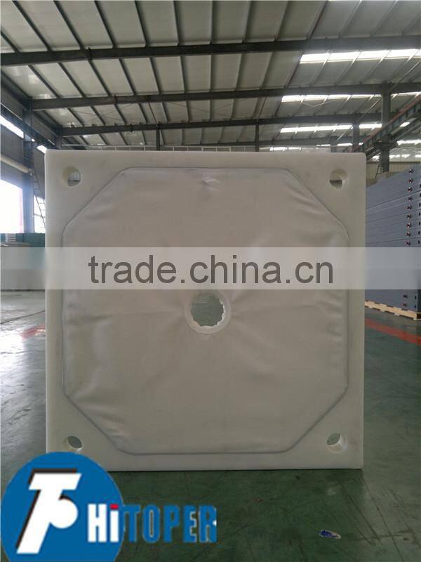 PP filter cloths as medium applied for press filter
