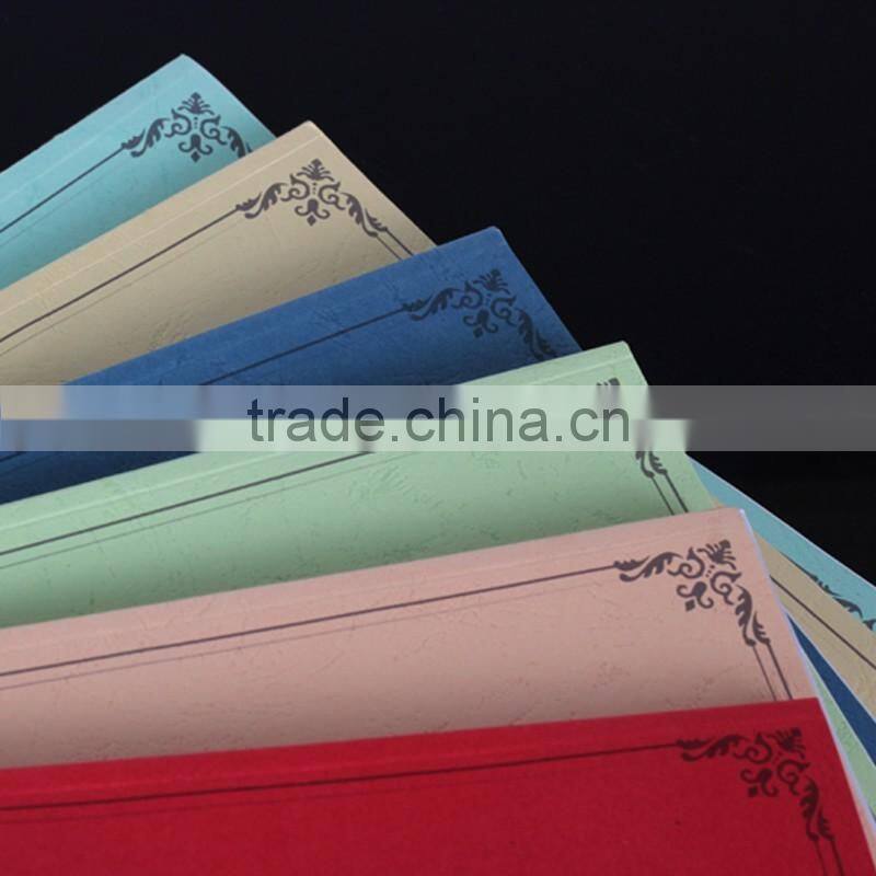 Hot Melt Glue Binding Sheet for Book Cover Contract File
