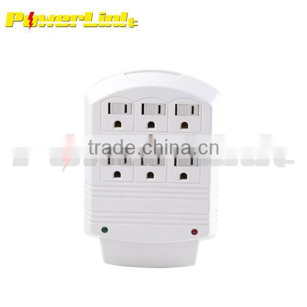H70302 1 OUTLET GROUNDED ELECTRIC WALL WAY TAP POWER ADAPTER UL LISTED
