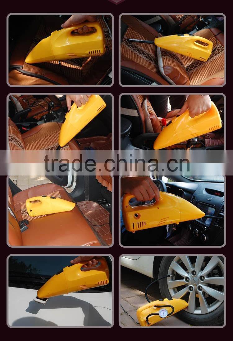 2 in 1 vacuum cleaner car air compressor vacuum cleaner for car tyre inflator air compressor