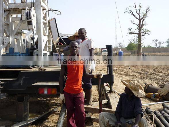 for water well drilling, truck mounted HFT350A water well drilling machine