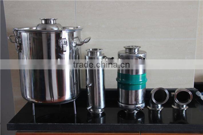 Large Multifunction!25L Household Stainless Steel Alochol Distiller For Sale Home Wine Distiller Distillation/Brewing Device