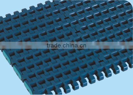 500 Flush Grid Plastic Straight Modular Conveyor Belt