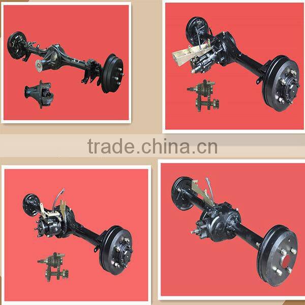 cargo tricycle useful Rear Axle with a reverse gearing
