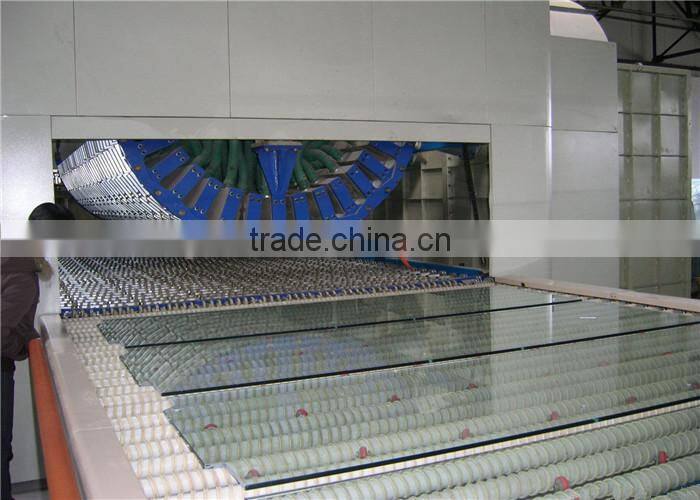 Industrial Scale Batch Producing Commercial Door-used Curved Glass Tempering Machine
