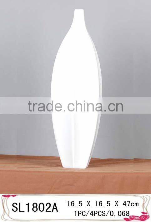 2015 new fiberglass disposable flower vase for decoration